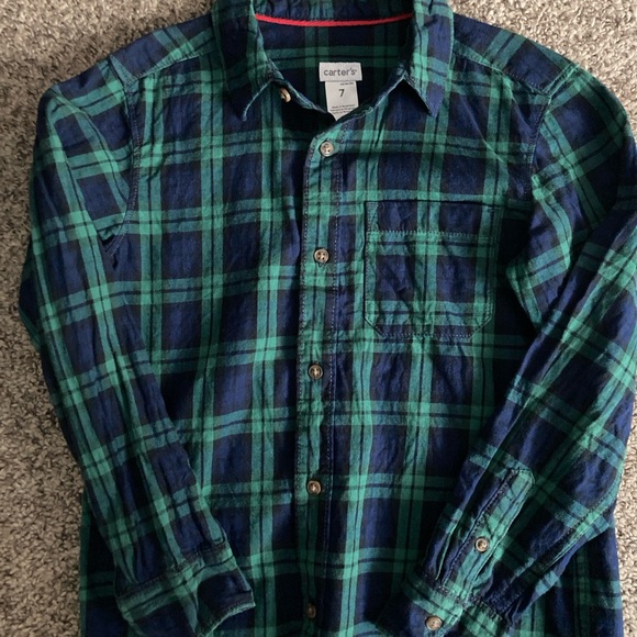 Boys shirts and jacket size 7-8 brands Carter, cat and jack, O’Neill,wrangler, - Picture 3 of 10